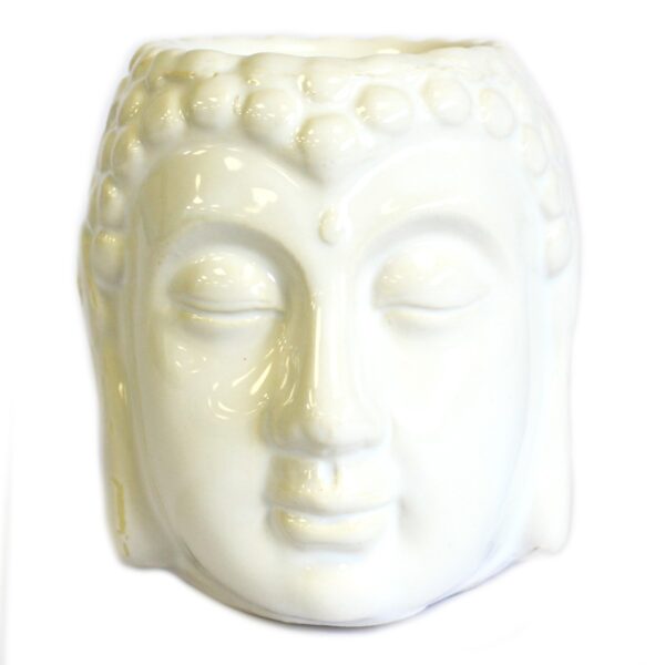 Kominek do olejków Buddha – Biały