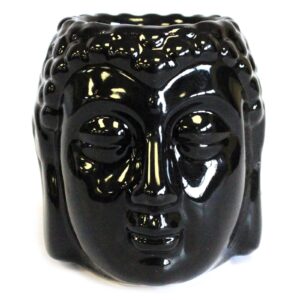 Kominek do olejków Buddha – Czarny
