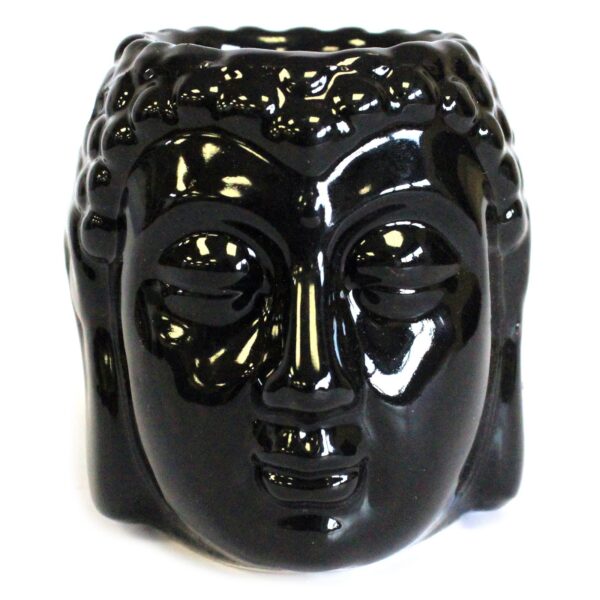 Kominek do olejków Buddha – Czarny