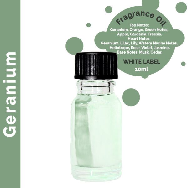 10ml Olejek Zapachowy Geranium – Bez Etykiety