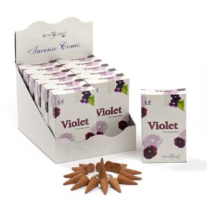 Stożki kadzideł – Fiołek