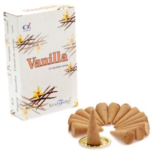 Stożki kadzideł – Wanilia