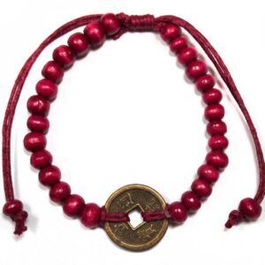 Bransoletka Feng Shui – Czerwona