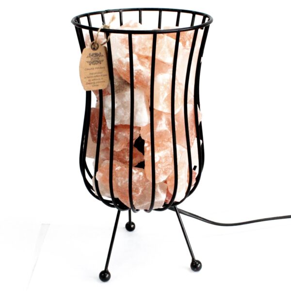 Wysoki brazier z soli kamiennej - obrazek 3