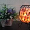 Ażurowy brazier z soli kamiennej - obrazek 4