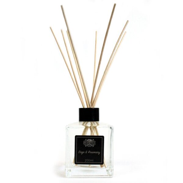 200ml Sage & Różamary Essential Oil Reed Diffuser - obrazek 2