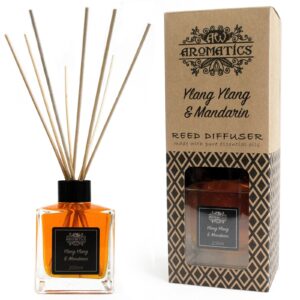 200ml Dyfuzor Patyczkowy z Olejkiem Eterycznym Ylang Ylang i Mandarynka
