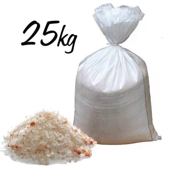 Różowa sól himalajska 3–5 mm – worek 25 kg