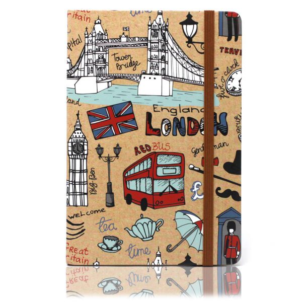 Cool Notes A5 - Papier Liniowany - Podróże - obrazek 4