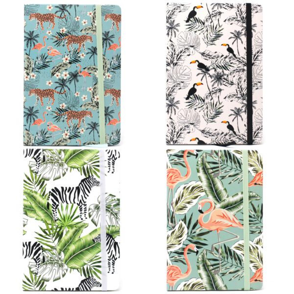 Cool Notes A5 - Papier Liniowany - Vintage Tropiki