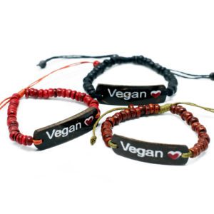 Bransoletka z napisem Coco – Vegan
