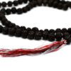 Mala Rudraksha 108 koralików – Ciemna - obrazek 2