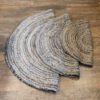 Okrągły dywan z juty i dżinsu z recyklingu – 150 cm - obrazek 7