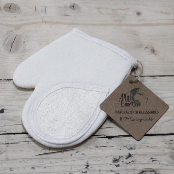 Naturalny peeling z loofą – rękawica - obrazek 2