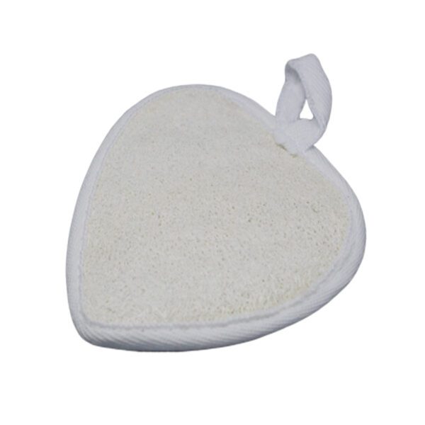Naturalny peeling z loofą – serce