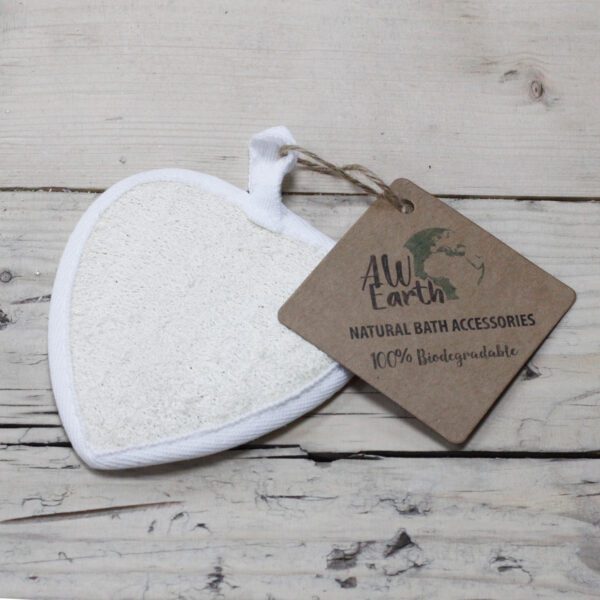 Naturalny peeling z loofą – serce - obrazek 2