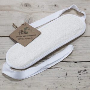 Naturalny peeling z loofą – pas do pleców