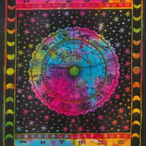Bawełniana Tkanina Ścienna – Zodiak