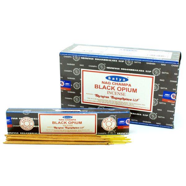 Kadzidła Satya 15g – Czarne Opium