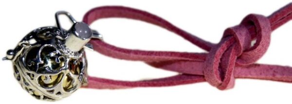 Dzwoneczek Anielski Srebrny – Opiekun – 16 mm - obrazek 3