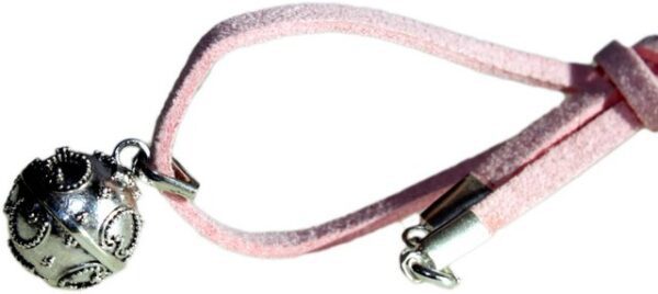 Dzwoneczek Anielski Srebrny – Miłość – 12 mm - obrazek 3
