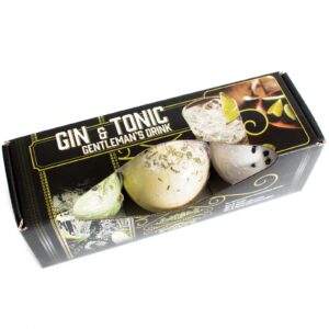 Zestaw trzech kul do kąpieli – Gin z tonikiem