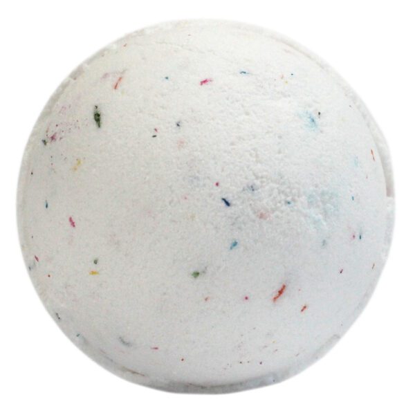 Kula do kąpieli Tutti Frutti – biała z kolorami – 180 g