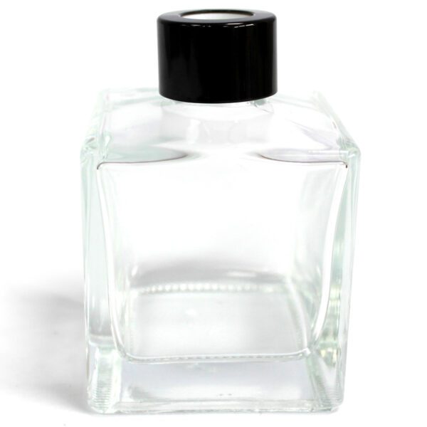 Kwadratowa Butelka z Nakrętką do Dyfuzora – 200ml