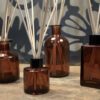 Okrągła Butelka Alchemiczna z Patyczkami – Grafitowa – 140ml - obrazek 5