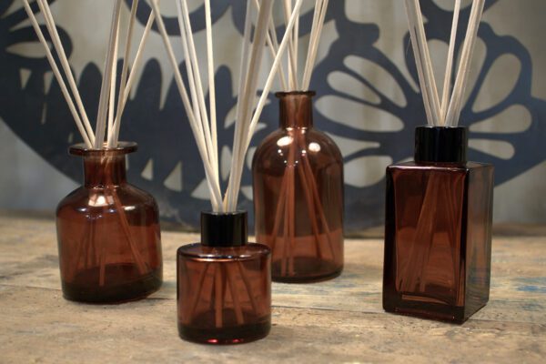 Okrągła Butelka Alchemiczna z Patyczkami – Przezroczysta – 140ml - obrazek 5