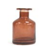 Okrągła Butelka Alchemiczna z Patyczkami – Brązowa – 140ml