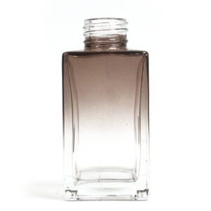 Kwadratowa Butelka z Patyczkami – Długa – Grafitowa – 100ml
