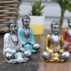 Srebrny mini Budda (różne kolory) - obrazek 3