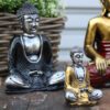 Srebrny mini Budda (różne kolory) - obrazek 6
