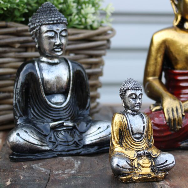 Srebrny mini Budda (różne kolory) - obrazek 6