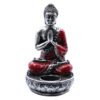 Średni świecznik Budda – czerwony - obrazek 2