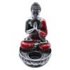 Średni świecznik Budda – czerwony - obrazek 5