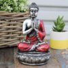 Średni świecznik Budda – czerwony - obrazek 9