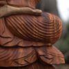 Ręcznie rzeźbiona figura Buddy – 30 cm Myślący - obrazek 5
