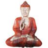 Ręcznie rzeźbiona figura Buddy – 30 cm Nauczający