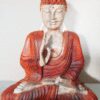 Ręcznie rzeźbiona figura Buddy – 30 cm Nauczający - obrazek 2