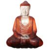 Ręcznie rzeźbiona figura Buddy – 40 cm Ręka w dół