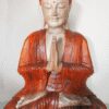 Ręcznie rzeźbiona figura Buddy – 30 cm Powitanie - obrazek 2
