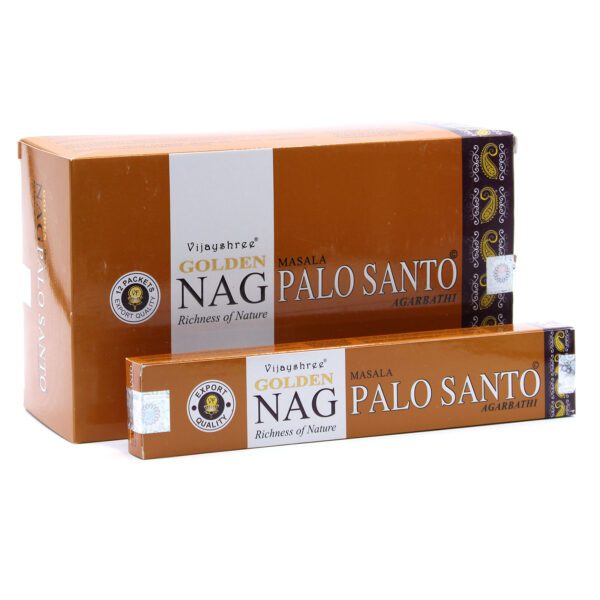 Kadzidła Golden Nag 15g – Palo Santo