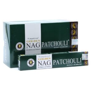 Kadzidła Golden Nag 15g – Paczula