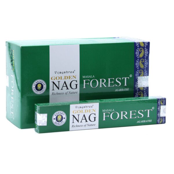 Kadzidła Golden Nag 15g – Las