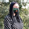 Wielorazowa Maseczka Modowa - Zielona Dżungla (Dorosły) - obrazek 2