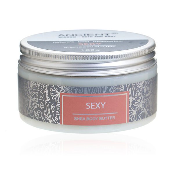 Masło do ciała z masłem shea 180 g – zmysłowy