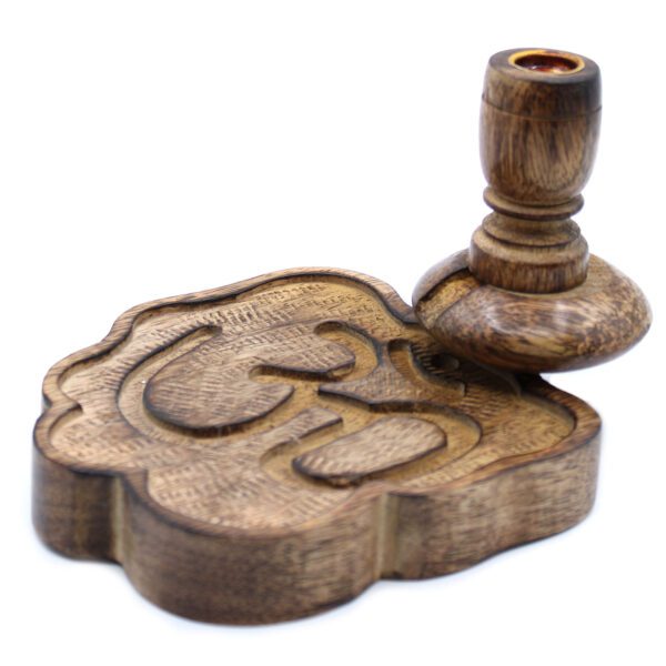 Mała kadzielniczka Backflow z drewna mango – Ohm