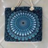 Torba ze Sznurkowymi Uchwytami Mandala - Głęboki Błękit - obrazek 2